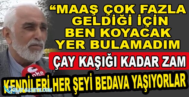 MAAŞININ ZAMLI KISMINI ERDOĞAN’A GÖNDERMEK İSTEYEN EMEKLİYE PTT ENGELİ