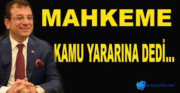 MAHKEME KARARINI VERDİ...