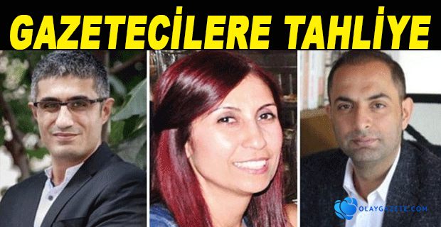 MAHKEME TUTUKLU GAZETECİLER BARIŞ PEHLİVAN, HÜLYA KILINÇ VE MURAT AĞIREL