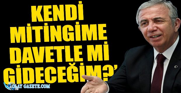 MANSUR YAVAŞ, CHP