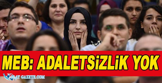 MEB MÜLAKAT KRİZİYLE İLGİLİ AÇIKLAMA YAPTI