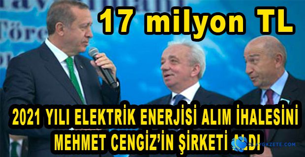 MEHMET CENGİZ’İN ŞİRKETİNE BİR İHALE DAHA: MECLİS