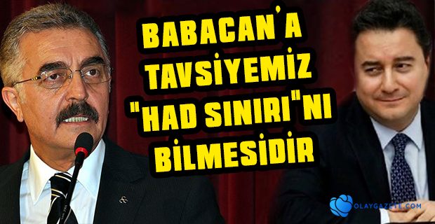 MHP’DEN ALİ BABACAN