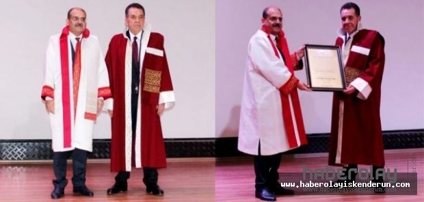 MKÜ’DEN ATAKAŞ’A FAHRİ DOKTORA UNVANI