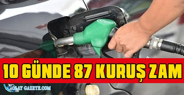 MOTORİNE BİR BÜYÜK ZAM DAHA...