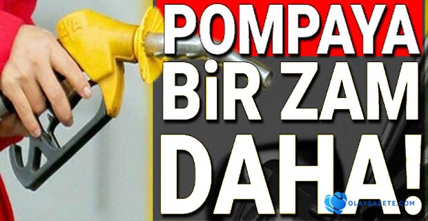 MOTORİNE BİR ZAM