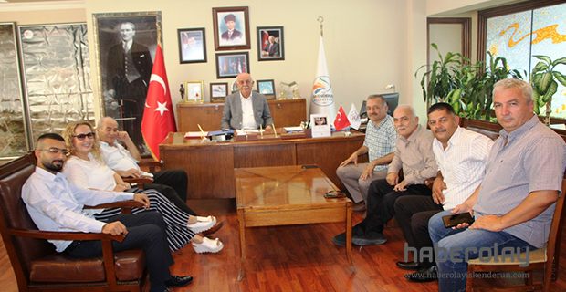 MUHTARLAR DERNEĞİNDEN DİNGİL’E NEZAKET ZİYARETİ