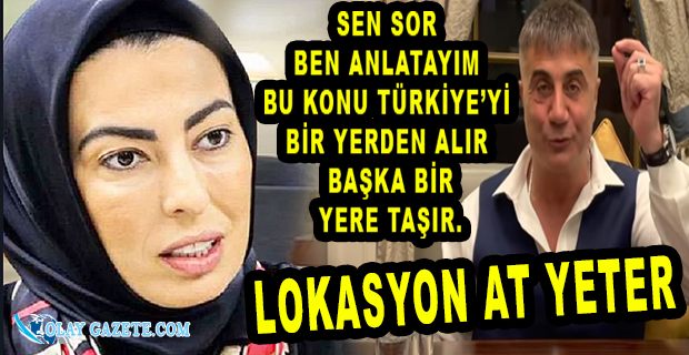 NİHAL OLÇOK’TAN SEDAT PEKER’E 