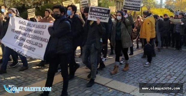 ODTÜ’DE ÖĞRENCİLER REKTÖRLÜĞE YÜRÜDÜ