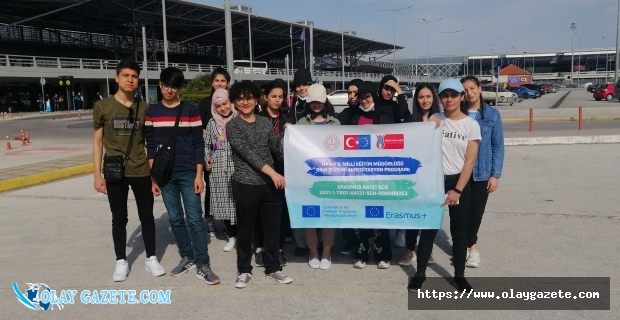 ÖĞRENCİLER ERASMUS+ İLE YUNANİSTAN’A UÇUYOR 