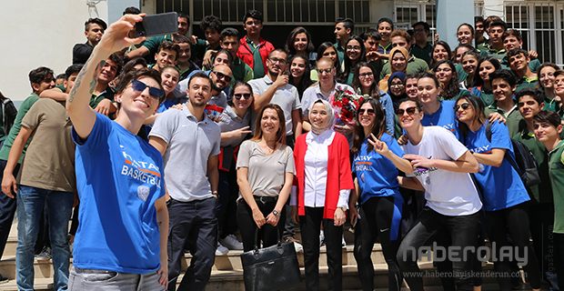 ÖĞRENCİLER HATAY’IN MELEKLERİ İLE BULUŞTU