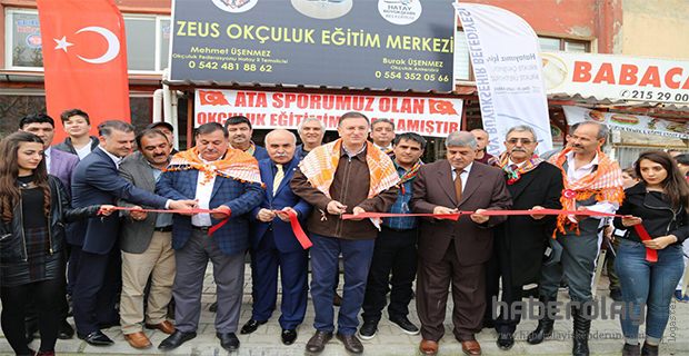 OKÇULUK EĞİTİM MERKEZİ AÇILDI 