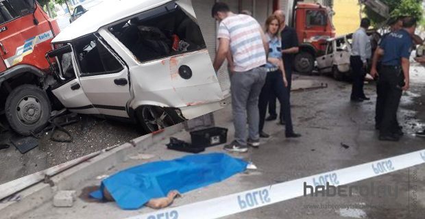 OTOTMOBİLİN ÇARPTIĞI YAYA HAYATINI KAYBETTİ