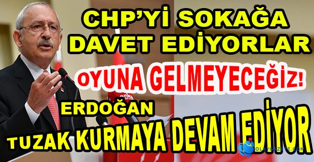 OYUNA GELMEYECEĞİZ! BİZ HİZMET EDECEĞİZ