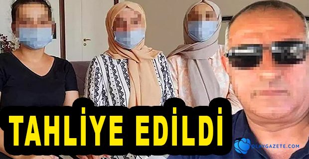 ÖZ KIZLARINA TECAVÜZ ETTİĞİ, KARISINI PAZARLADIĞI İDDİA EDİLEN BABAYA TAHLİYE