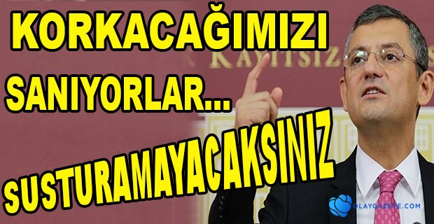 ÖZEL:ONLARDAN KORKAN, ONLARDAN BİN BETER OLSUN!