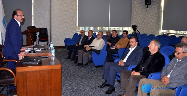 ÖZYİĞİT İTSO ÜYELERİNİ BİLGİLENDİRDİ