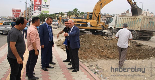 PAC MEYDANINA MİNİBÜSLER İÇİN CEP YERİ YAPILIYOR