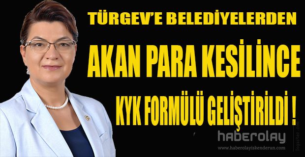 PARA KESİLİNCE  KYK FORMÜLÜ GELİŞTİRİLDİ !