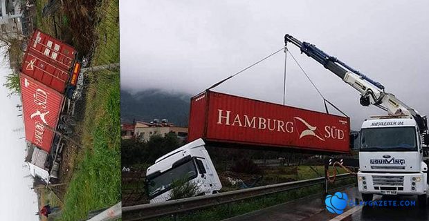 PAYAS DÖRTYOL TEM OTOYOLUNDA KAZA