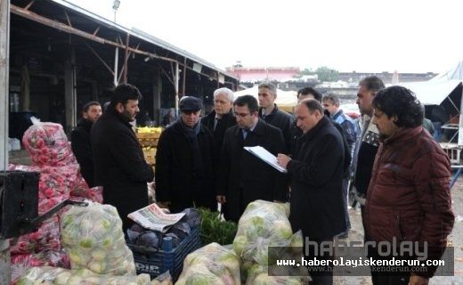 PAZAR VE MARKET FİYATLARI DENETLENİYOR