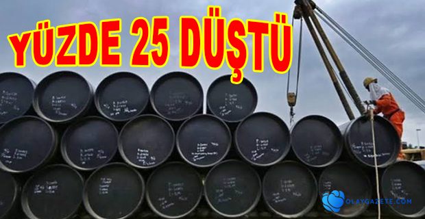 PETROL FİYATI YÜZDE 25 DÜŞTÜ