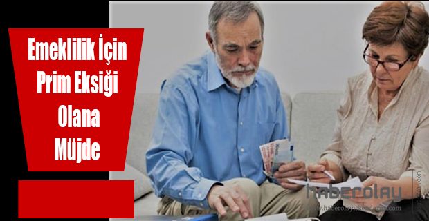 Prim Eksiği Olana Müjde