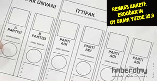 REMRES ANKETİ: ERDOĞAN