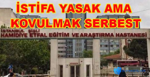 SAĞLIK ÇALIŞANLARINI İŞTEN ATTI