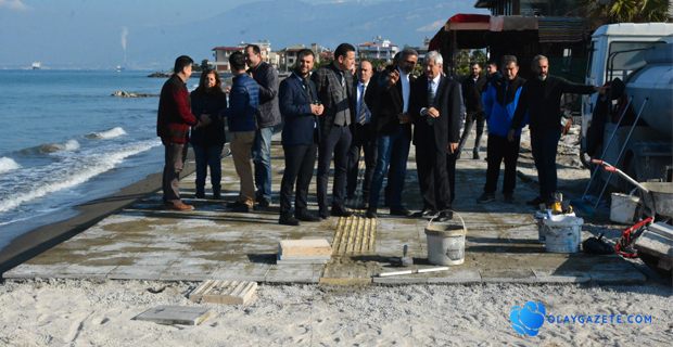 SAHİL YÜRÜYÜŞ VE BİSİKLET YOLUNDA SONA GELİNDİ