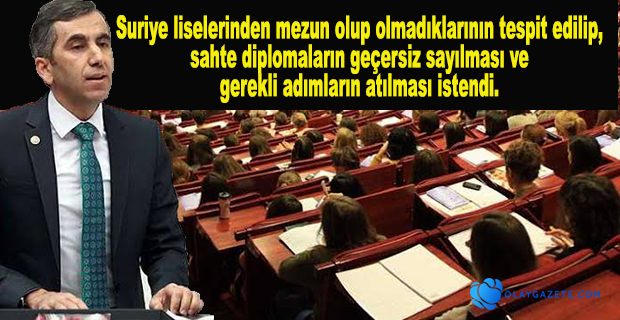 Sahte Diplomayla Üniversitelere Yerleşmişler