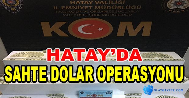 SAHTE DOLAR OPERASYONU