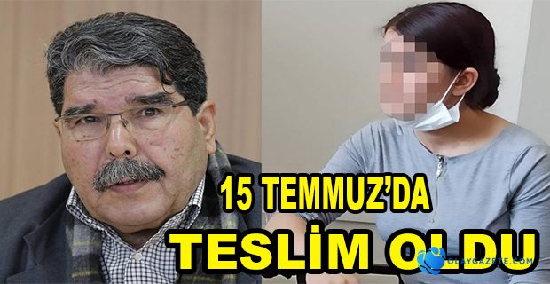 SALİH MÜSLİM’İN TESLİM OLAN YEĞENİNİN FOTOĞRAFI ORTAYA ÇIKTI