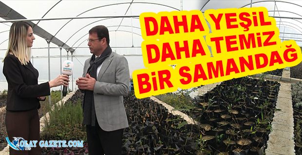 SAMANDAĞ’IMIZI ÇİÇEK BAHÇESİNE DÖNÜŞTÜRECEĞİZ