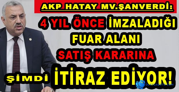 ŞANVERDİ 4 YIL ÖNCE İMZALADIĞI KARARA İZTİRAZ EDECEK