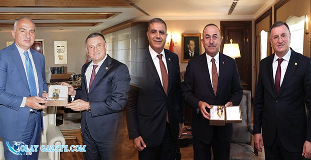 SAVAŞ, ÇAVUŞOĞLU VE ERSOY’U ZİYARET ETTİ