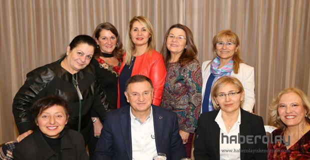 SAVAŞ İSKENDERUNLU KADINLARLA BİR ARAYA GELDİ