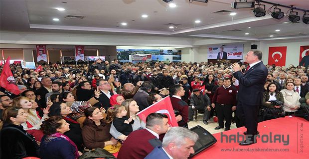 HATAY’IN GELECEĞİNİ HATAYLILARIN İNŞA ETMESİNİ İSTİYORUZ