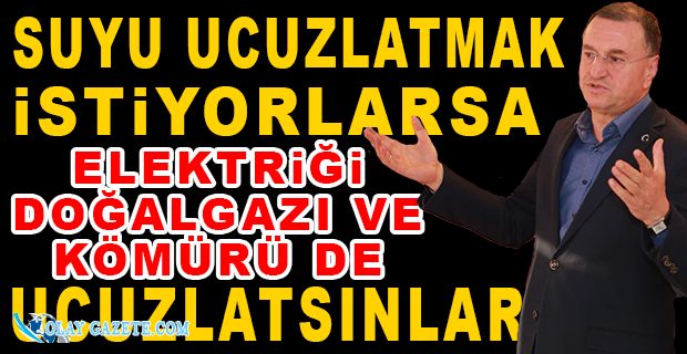 SAVAŞ: TURUNÇLU’DAKİ TESİSİ TAŞIMA TALEBİMİZİ DSİ İKİ KEZ REDDETTİ