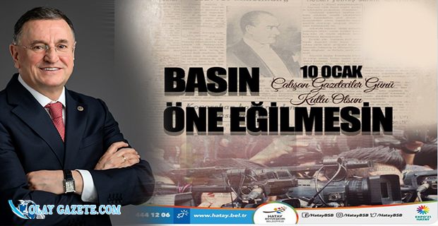 SAVAŞ’TAN ÇALIŞAN GAZETECİLER GÜNÜ MESAJI