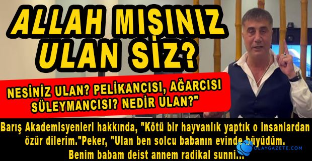 SEDAT PEKER 4. VİDEOYU YAYIMLADI