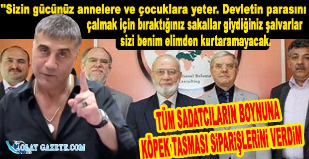SEDAT PEKER FENA PATLADI!