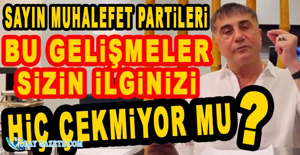 SEDAT PEKER O TOPLANTIYA DİKKAT ÇEKTİ: BAKAN SOYLU
