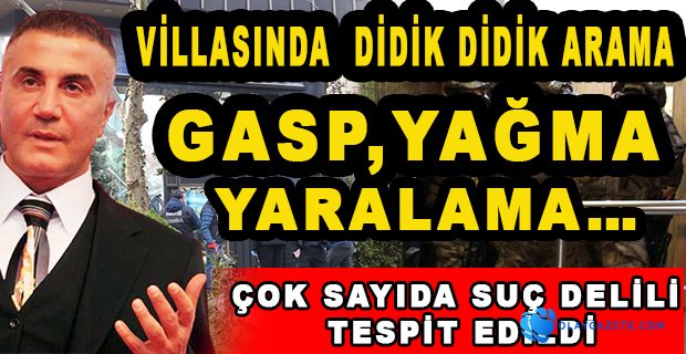 SEDAT PEKER VE SUÇ ÖRGÜTÜNE 5 İLDE EŞ ZAMANLI OPERASYON