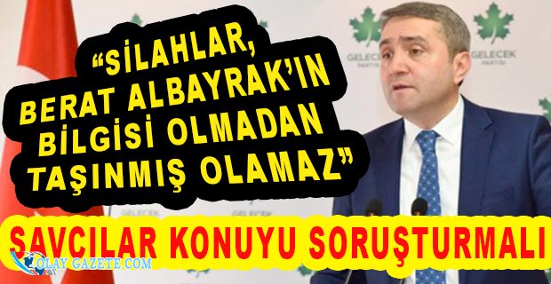 SEDAT PEKER’İN ‘SİLAH DAĞITMA’ İDDİALARI ARDINDAN DÖNEMİN AKP İL BAŞKANINDAN AÇIKLAMA