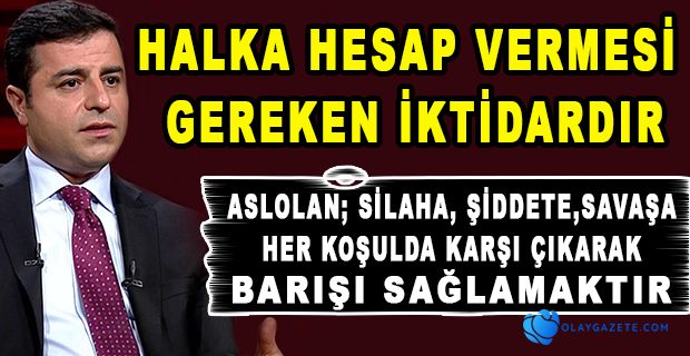 SELAHATTİN DEMİRTAŞ