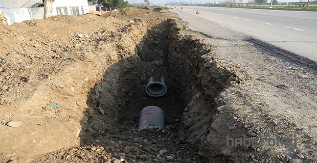 SERİNYOL MAHALLESİ’NDE MENFEZ ÇALIŞMASI