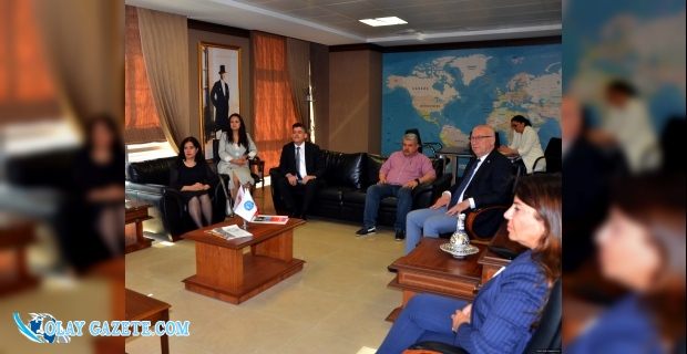 SGK HATAY İL MÜDÜRÜ HAMİT BAL’DAN  İTSO’Y’A ZİYARET 
