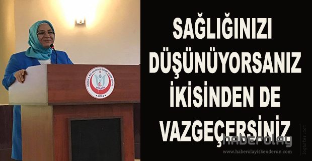 SİGARA VE ALKOL BAĞIMLILARINA UYARI !