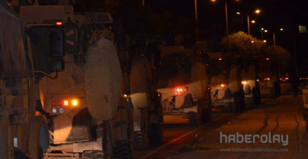 Sınıra Askeri Sevkiyat 